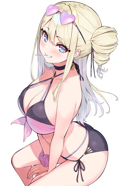 Gyaru en bikini