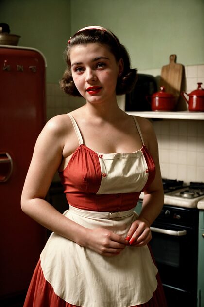 세기의 아름다움. 1950년대 여성