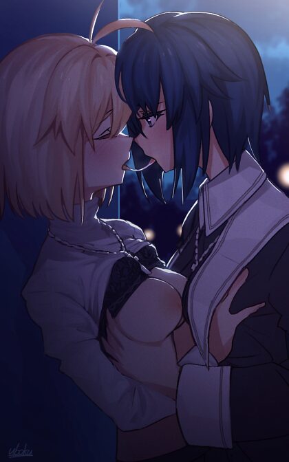 Arcueid x Ciel