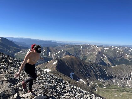 Hiked two fourteeners yesterday! Greys and Torreys peaks!