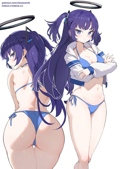 Yuuka en bikini