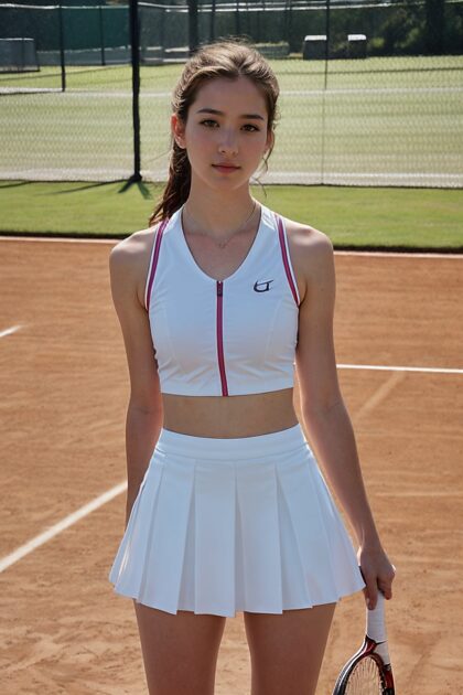 Tennismeisjes