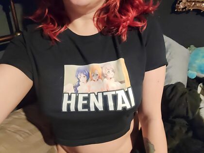 Come over and watch hentai with me