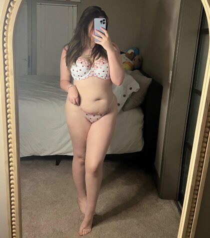 On the chubbier side but will give you better sex than any skinny girl could!