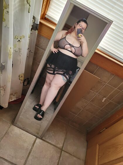 Wearing this to a festival next month. Debating on whether to wear pasties or not. What do you think?