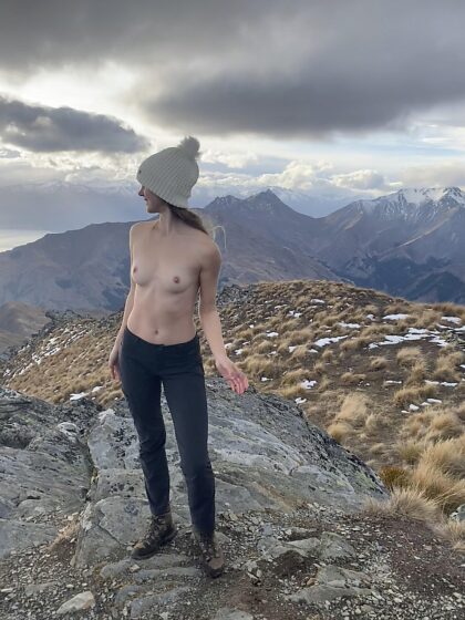 Mountain top tits for you