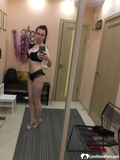 Sexy Spiegel-Selfies in meinen Lieblingsunterwäsche