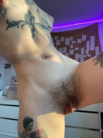 Would you say no to my natural body and hairy pussy?