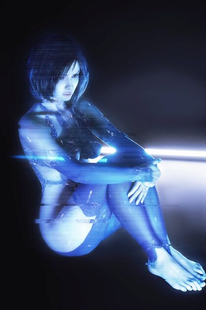 Cortana (Halo), by JannetIncosplay.~