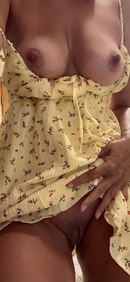 Already know you’re a sucker for sundresses with no panties 
