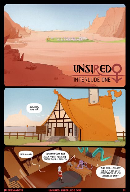 Unsired: Интерлюдия, страницы 1–5