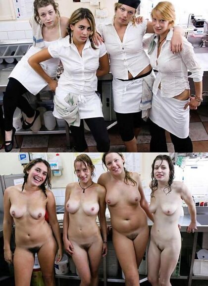 Девушки на кухне