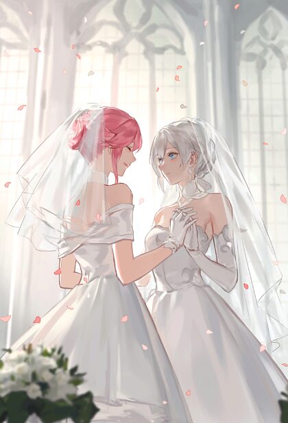 小樱和卡莲婚礼！