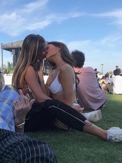 Festiwalowy pocałunek