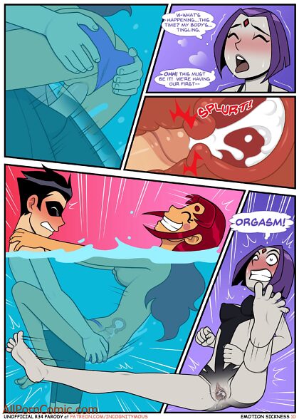 Fumetto sessuale di Teen Titans - Capitolo 1