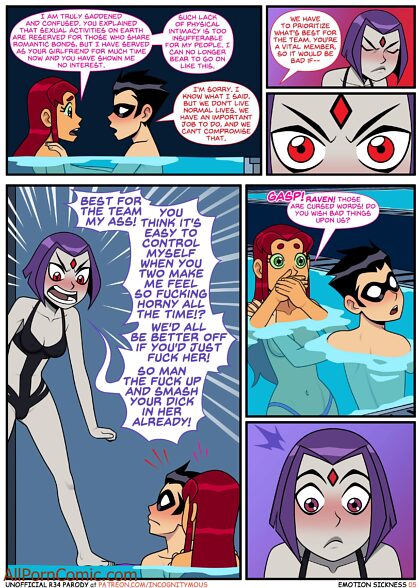 Teen Titans Sex Comic - Chapitre 1
