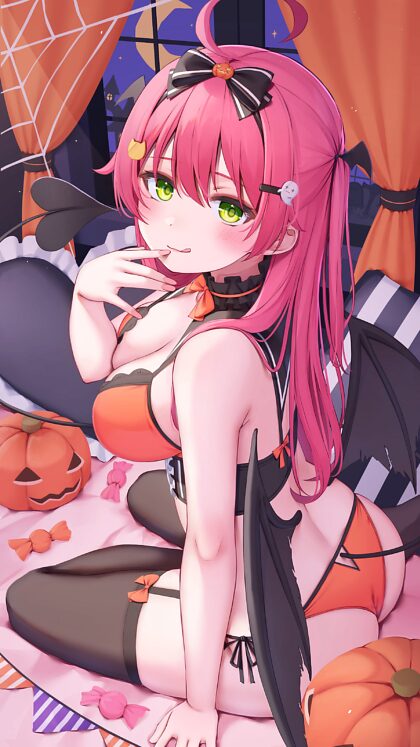 Miko de Halloween