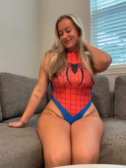 React if you’d shoot your webs on me ❤️