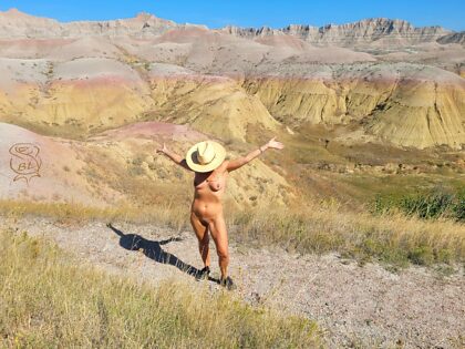 Back to Being Bare in the Badlands