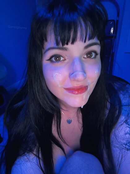 Cum is the best makeup, dont you think?