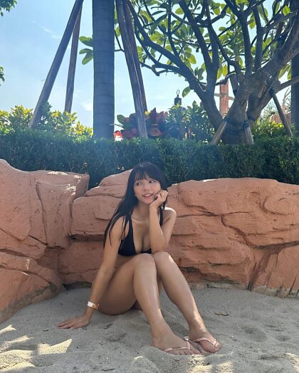 Cutie at the waterpark