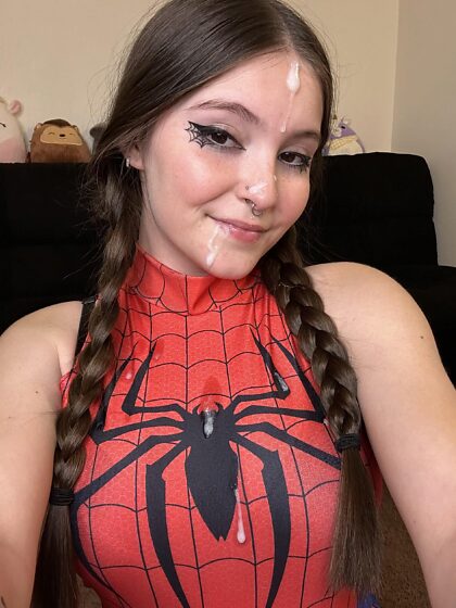 oh no i’m covered in webs
