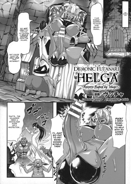 Futanari demoníaca Helga