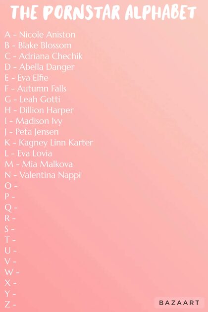 El alfabeto de las estrellas porno: ¡Resultados de la letra N!