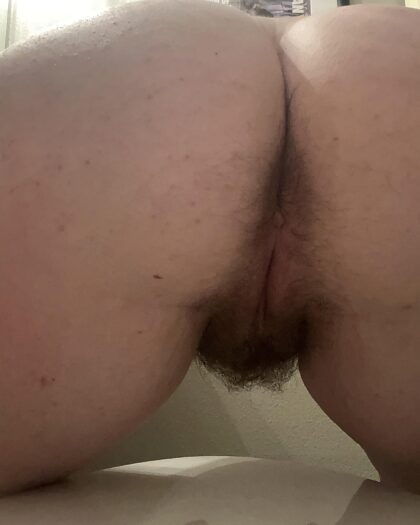 Just a hairy ass for you