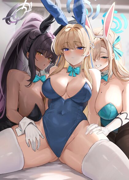 Toki mit Karin und Asuna