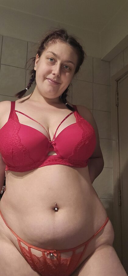 do you like my new red bra