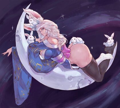 Princesa Lunar, final e esboço