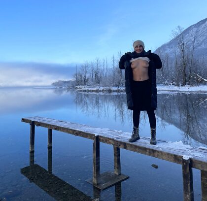 I know you came for the magical lake view, but hear me out BOOBS!