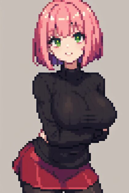 Playing with pixel art models