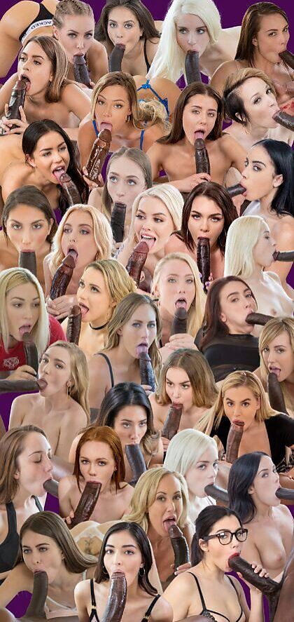 Whose your favourite blacked porn actresses giving blowjob