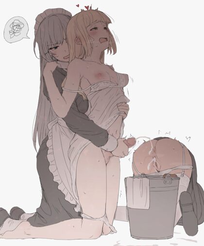 Misstress using her Maids for Sexual Relief