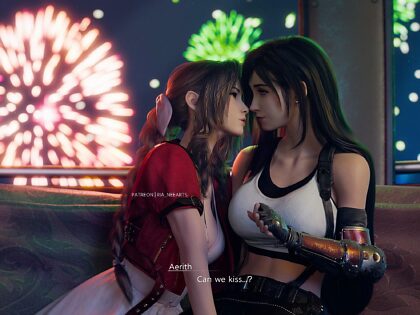 Tifa and Aerith Gold Saucer date