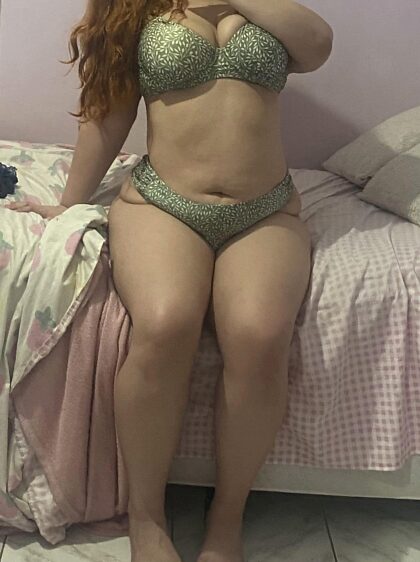 Am I hot enough in a bikini?! Too shy to wear this out 