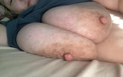 Come to bed and suck me to sleep.
