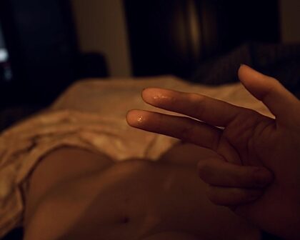 Your fingers would be just as wet if you put them where mine have been for the past hour