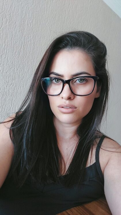 Me siento tan sexy con gafas