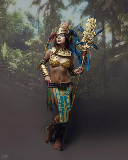 Prinses Mia uit Civilization cosplay door mij