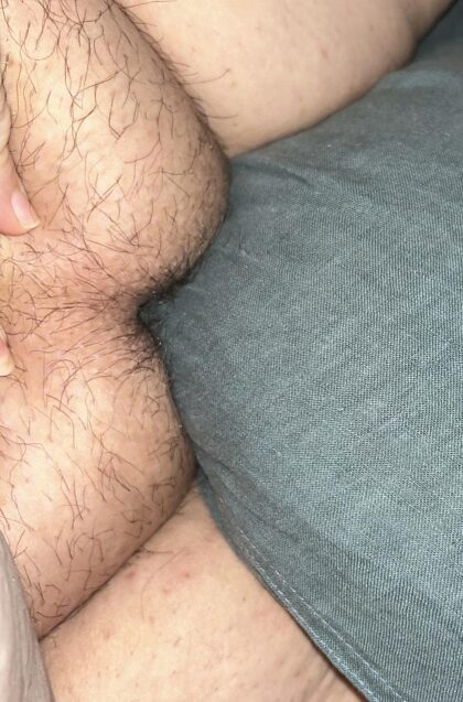 Wish I was grinding my fat, hairy pussy on your face instead of my pillow