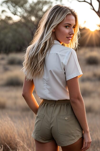 Австралийская блондинка