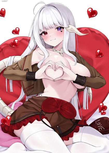 バレンタインおっぱいハート / Valentine oppai heart
