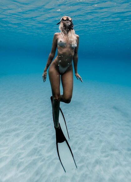 Eu gostaria de poder viver debaixo d’água