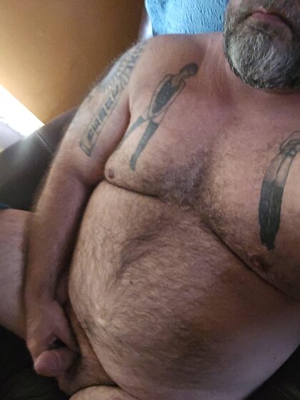 Would you join this bear for some fun