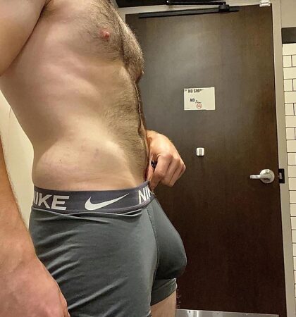 Maybe ask that guy in the gym change room if you can suck his cock, you never know ;)