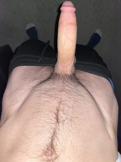 can i wake you w my cock hanging over you?