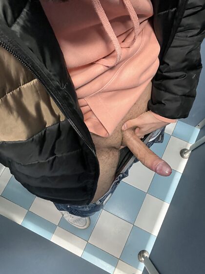 Would you blow me in the university bathroom?